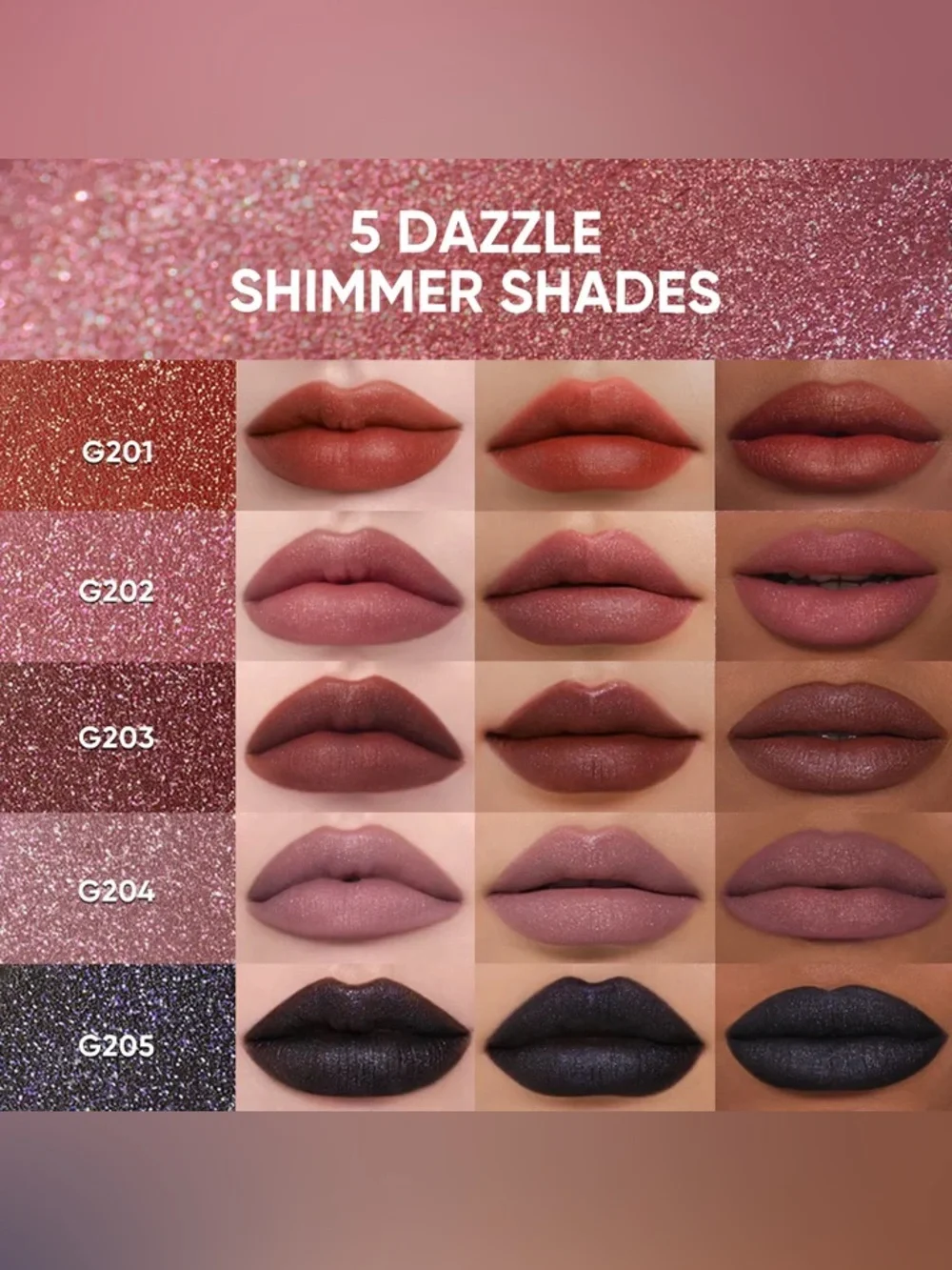 Judydoll Taro Haze Cushion Matte Lock Lip Cream- mauve w silver & purple shimmer